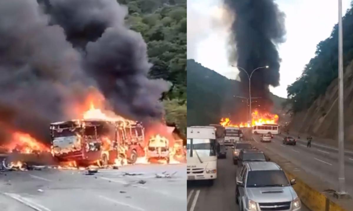 Grave accidente en Venezuela: Colisión múltiple en autopista deja al menos ocho muertos