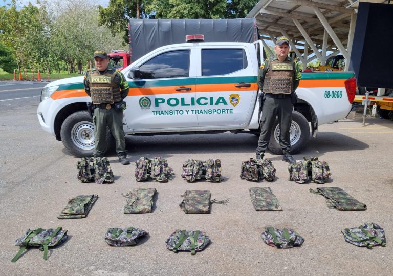 Incautados uniformes militares: Resultados del Plan Choque “Seguridad 360”