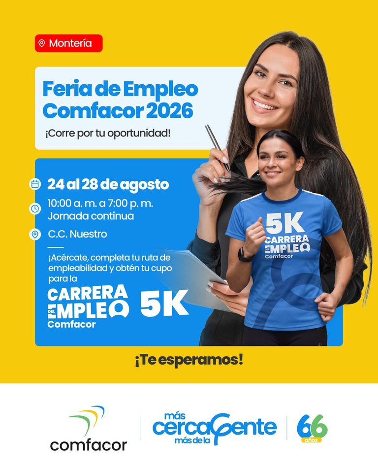 COMFACOR CARRERA EMPLEO 5K